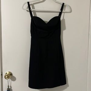 Briana Mini Dress Black - XS